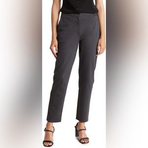 Eileen Fisher NWT Graphite High Waisted Ankle Pant medium